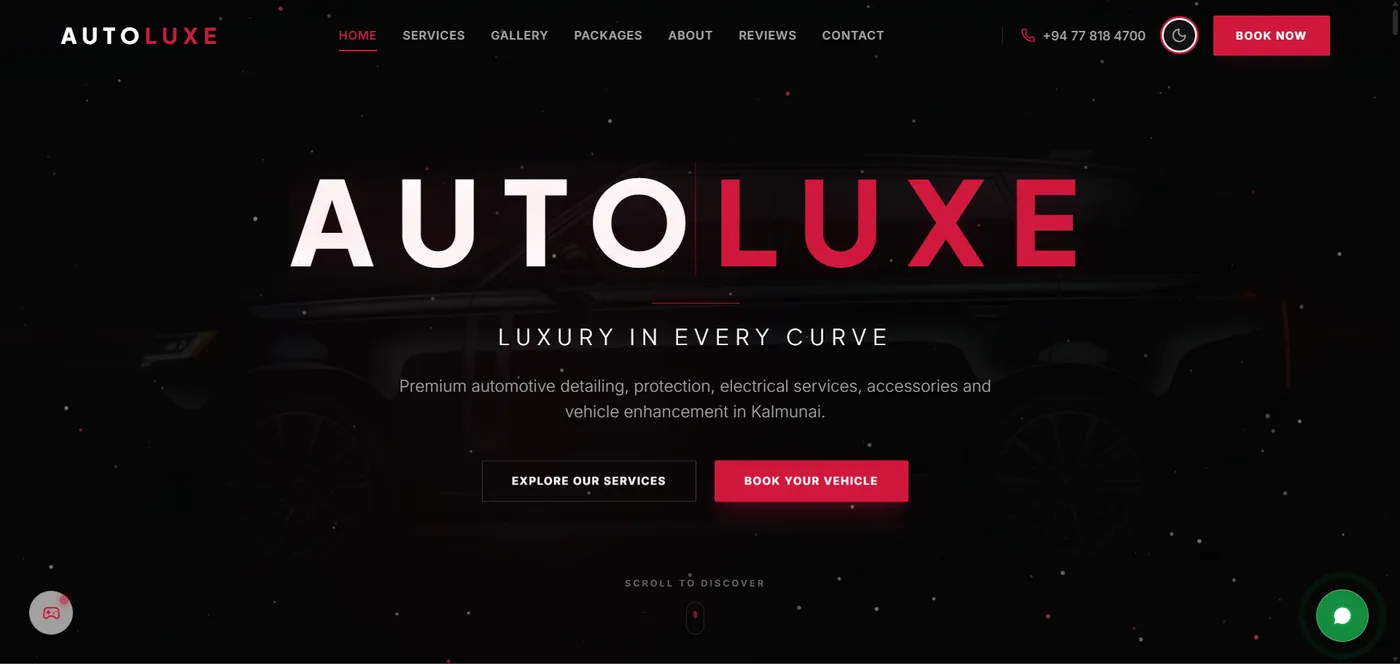 Auto Luxe project preview
